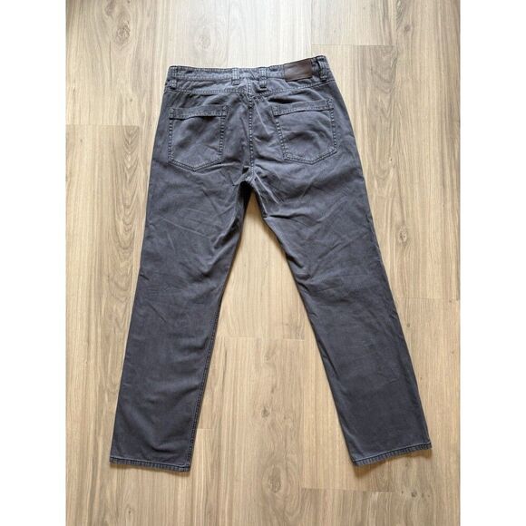 Carbon 2 Cobalt Men's Gray Jeans Size 36x32 Straight 5 Pocket 100% Cotton EUC - Picture 2 of 9